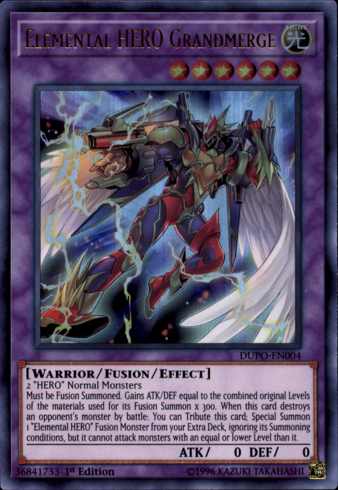 Yu-Gi-Oh! - Elemental Hero Grandmerge - DUPO-EN004