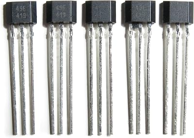 BAPOLE 5x Hall Effect Sensor Linear Ratiometric 49E SS49E Electric Bike