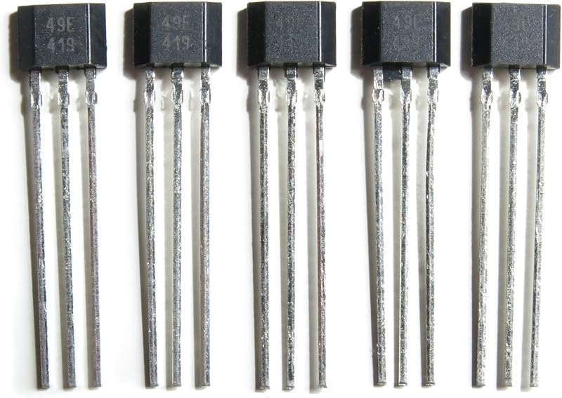 BAPOLE 5x Hall Effect Sensor Linear Ratiometric 49E SS49E Electric Bike
