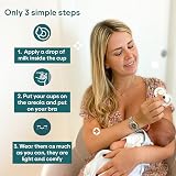 Koala Babycare Silver Nipple Shields - Tri-Laminate Silver Cups Italy Medical view 3