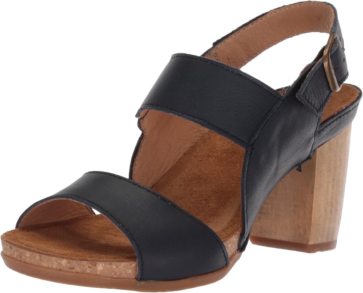 Amazon.com | El Naturalista Women's N5020 Dolce Ocean/KUNA Heeled Sandal, 38 Medium EU (8 US 