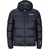MARMOT Men’s Guides Down Hoody Jacket | 700 Fill Down-Insulated, Water-Resistant, Lightweight Puffer Coat, Black, 2X Tall
