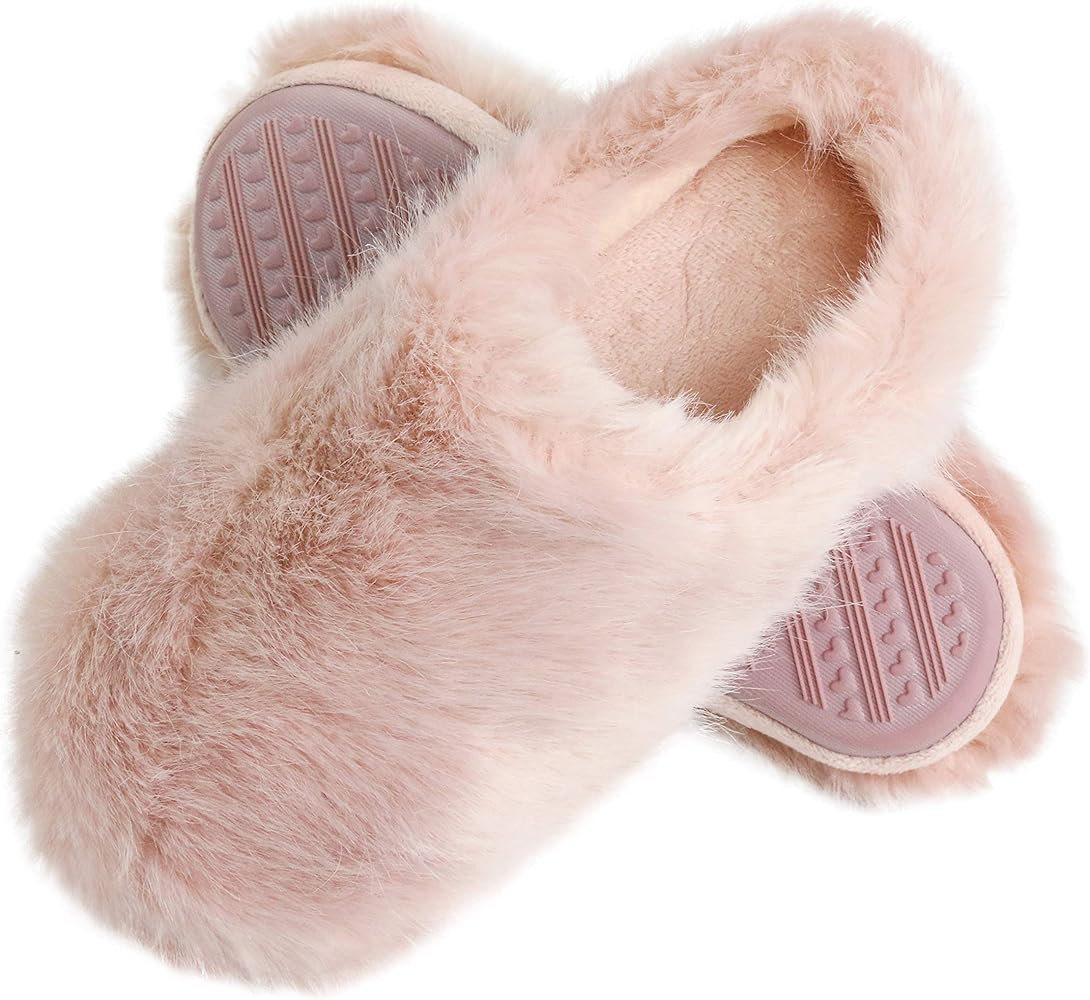 fluffy home slippers