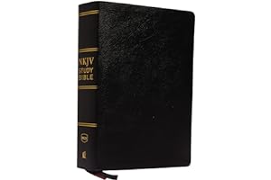 NKJV Study Bible, Premium Bonded Leather, Black, Comfort Print: The Complete Resource for Studying God’s Word