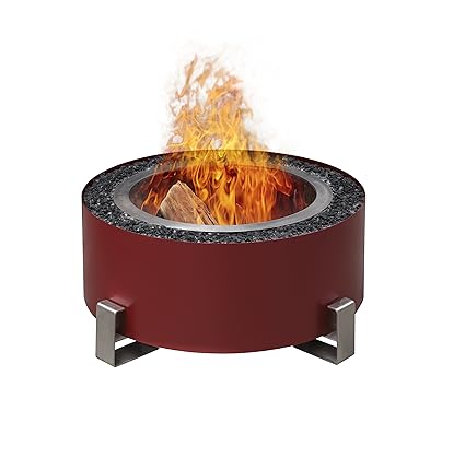 Luxeve The Patio Fire Pit Smoke Reducing Made From 304
