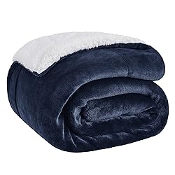 Bedsure Sherpa Fleece Throw Blanket Twin Size for