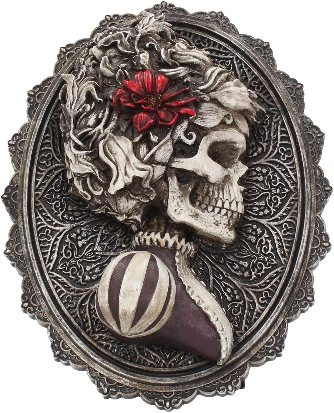 Nemesis Now Beautiful Wall Plaque 22cm Grey, Polyresin, # gray, 9.5L x 2.8W cm