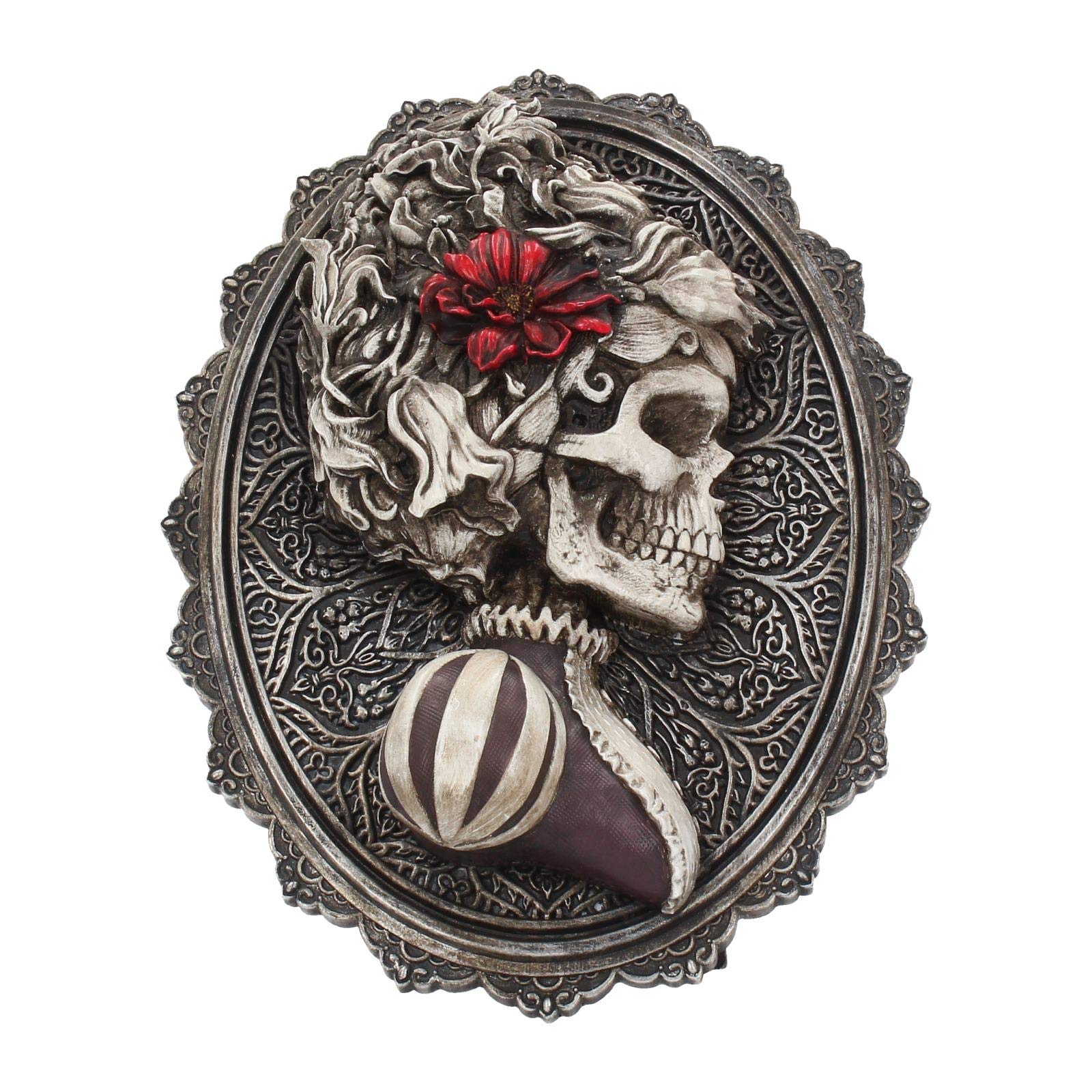 Nemesis Now Beautiful Wall Plaque 22cm Grey, Polyresin