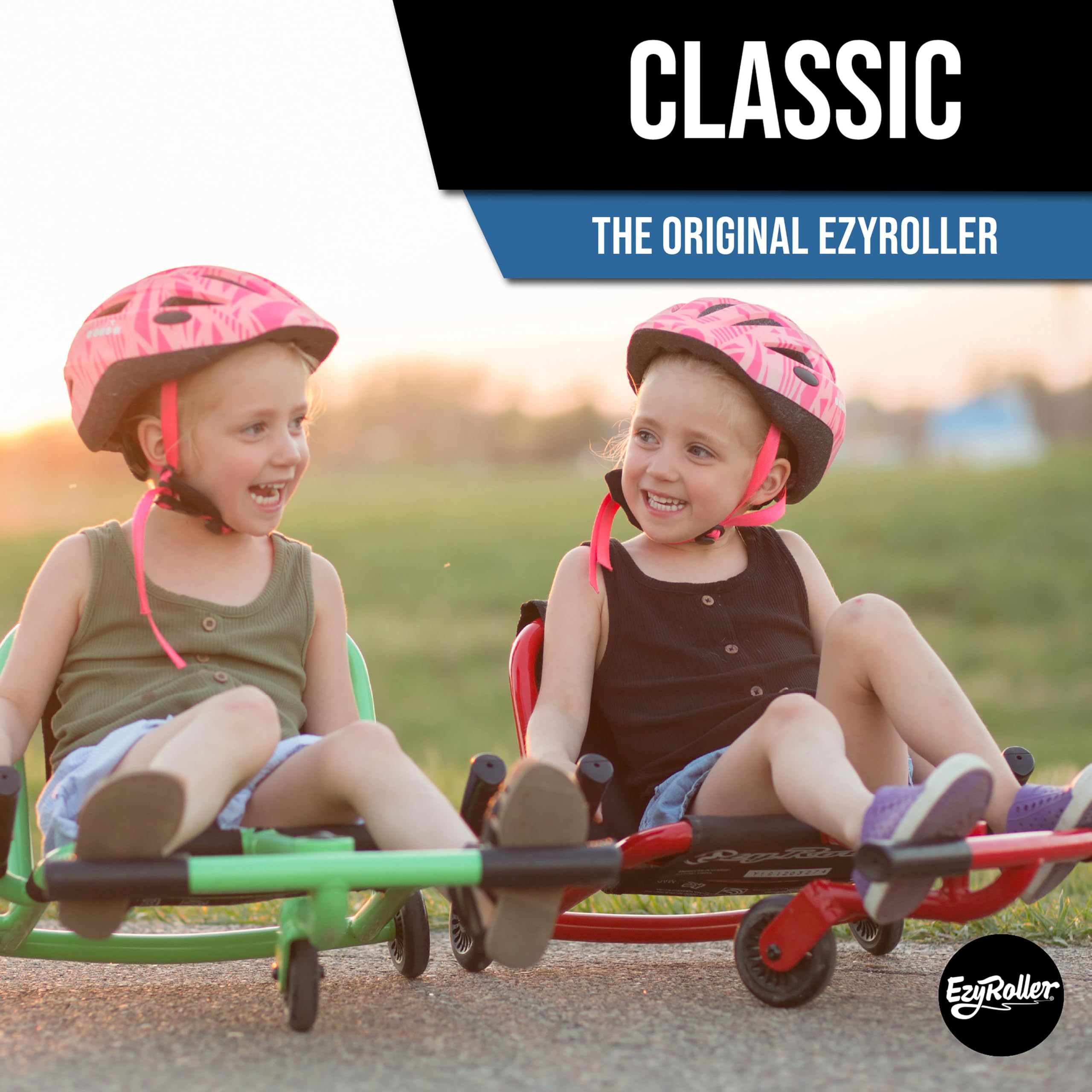 EzyRoller Classic Ride On Scooter for Kids Ages 4+