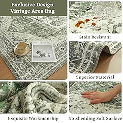 QD-Udreamy Area Rugs for Living Room - 6x9 Area