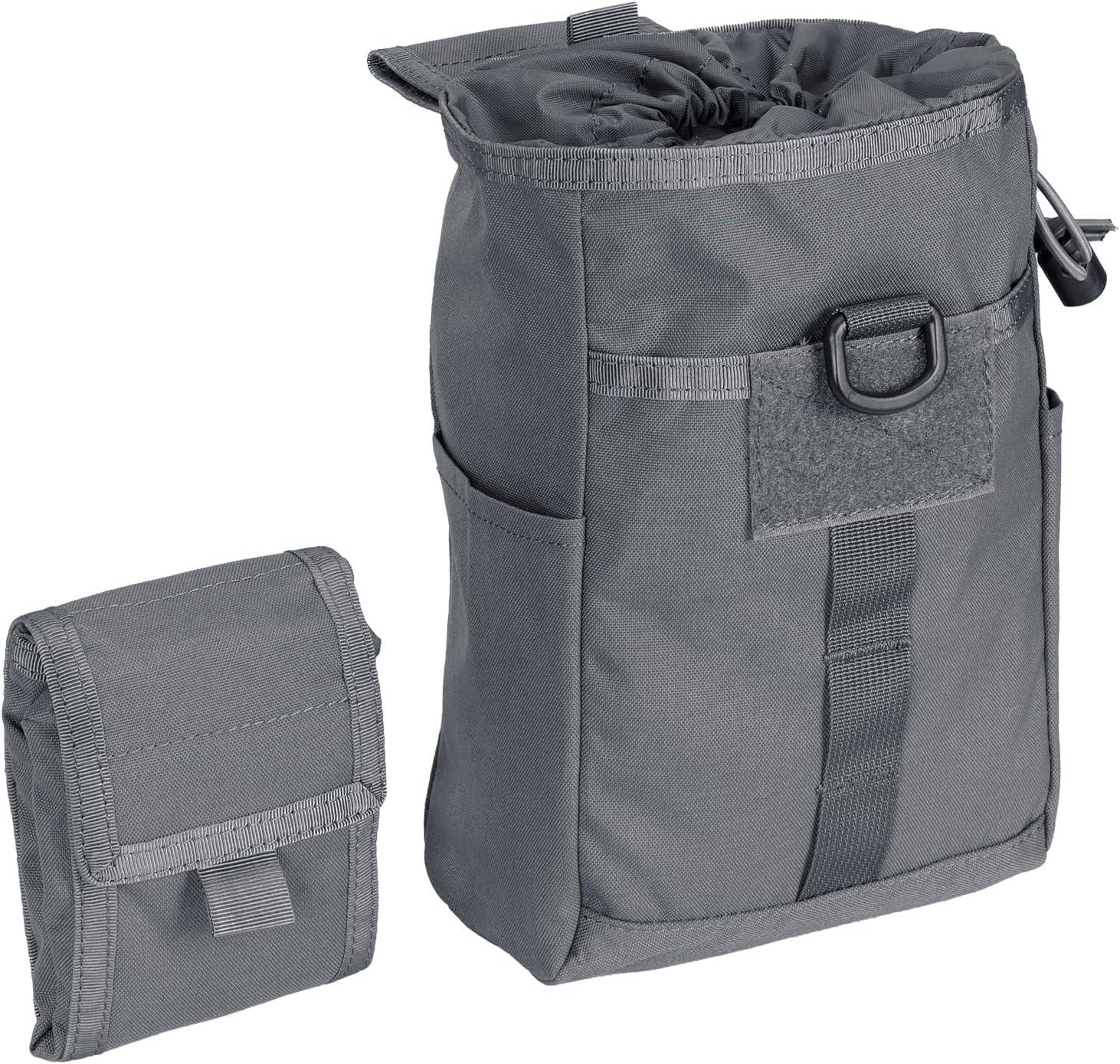 EXCELLENT ELITE SPANKER Dump Pouch Molle Magazine Bag Foldable Military Fanny Waist Pack(GRY) — image 1