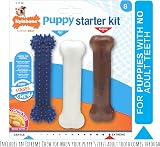 Nylabone Puppy Starter Kit 3 Pack Small Teething Chew Bones for Puppies up to view 3