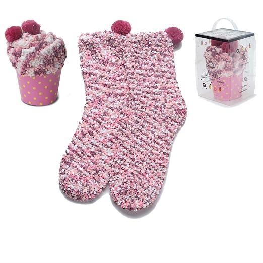 Gift Box Women's Cozy Super Soft Warm Fuzzy Socks