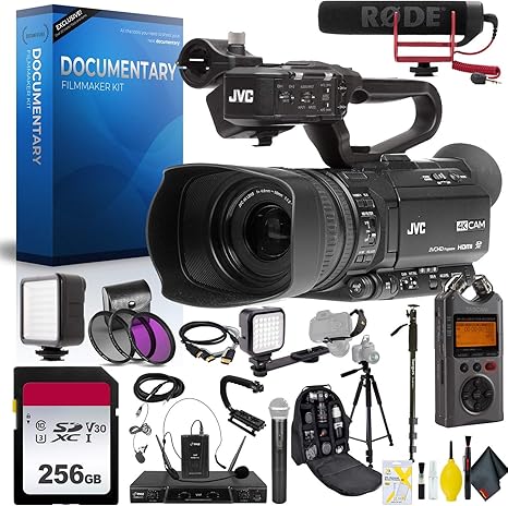Amazon.com : JVC GY-HM250 UHD 4K Streaming Camcorder with ...