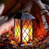 OxyLED Solar Lanterns for Outside 2 Pack IP44 Auto On Off Warm White LED view 7