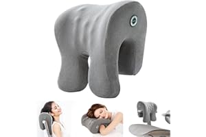 xiaomubiao Headrest Office Chair Neck Pillow Ergonomic Memory Foam Desk Pillow for Napping, Headrest Attachment for Office Chair,Neck Support Pillow Chair for Car, Office, Gaming