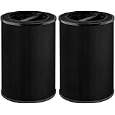 BreshAir Replacement Filter Compatible with Wyze Smart Air Purifier Premium Filter, for Wildfire VOCs, 3-Stage Filtration with Activated Carbon, 2 Counts