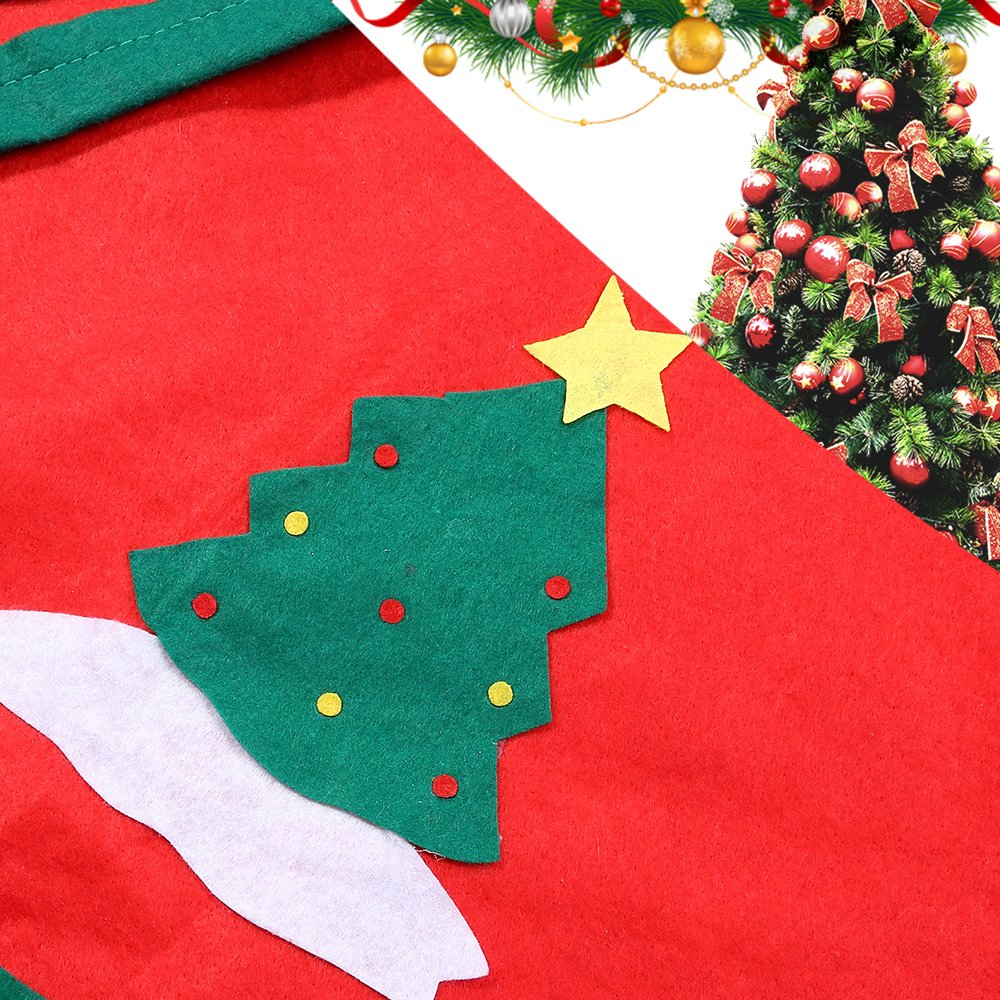 Uten Weihnachtsschmuck Weihnachtsbaum Rock Schürzen Weihnachtsbaum Bodendekoration (90Cm)