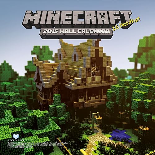#41 — Official Minecraft 2015 Wall Calendar (Calendars 2015)