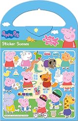Paper Projects Peppa Pig Activity Set with Six Scenes and 50+ Reusable Stickers view 1