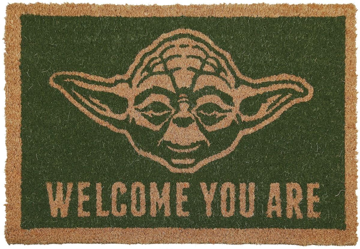 Star Wars Yoda Doormat, Multi-Colour, 40 x 60 cm