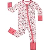 pureborn Baby Infant Boys Girls Sleeper Snug Fit Viscose from Bamboo Pajamas 0-24 Months