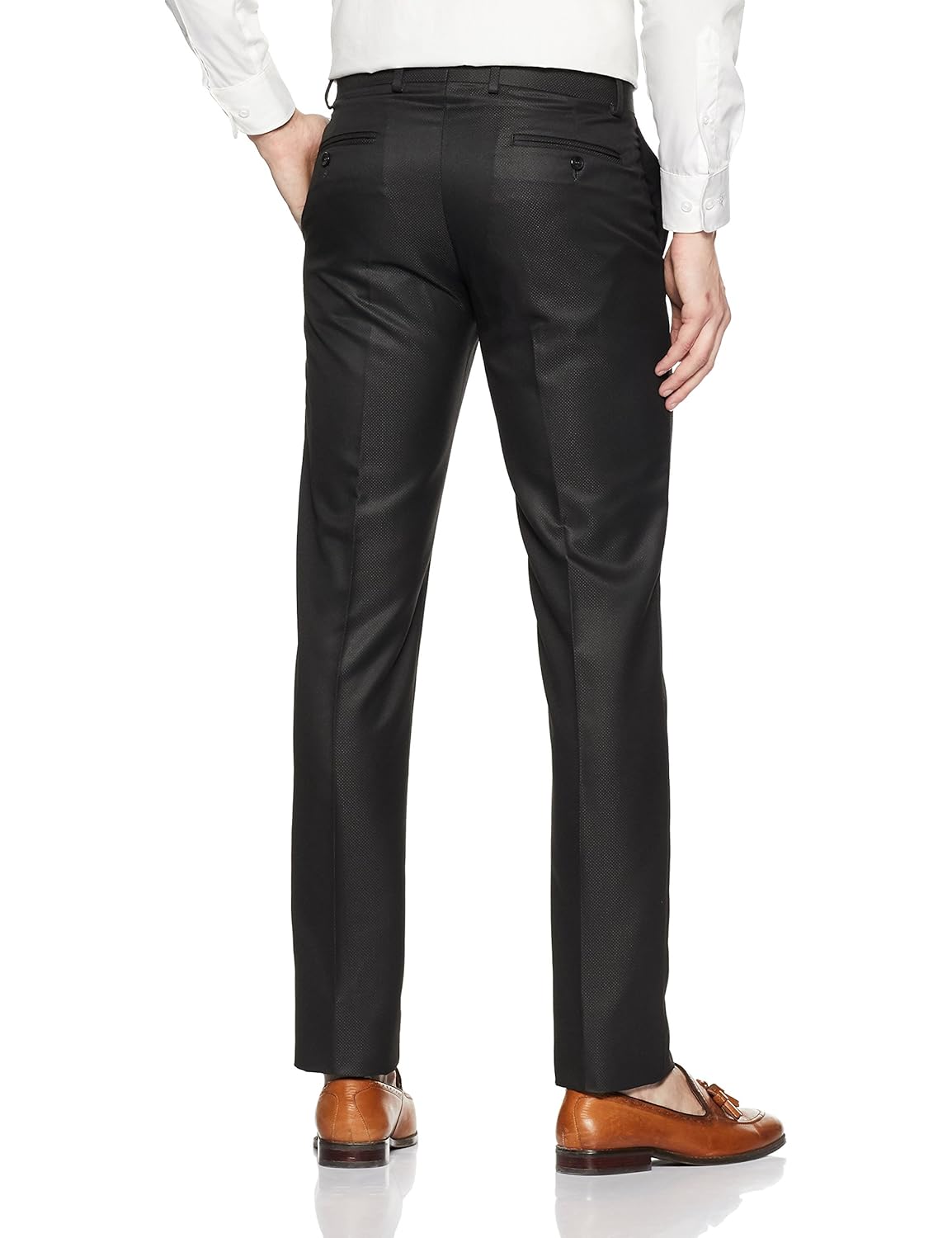 blackberrys men's skinny fit formal trousers