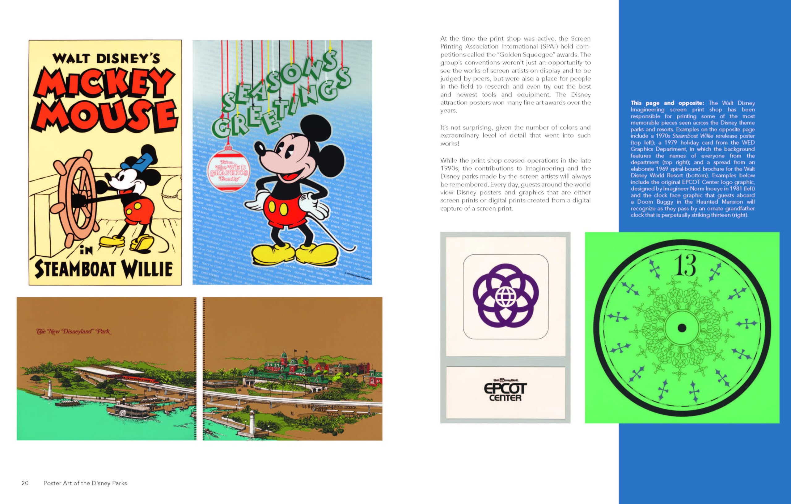 Poster Art of the Disney Parks, Second Edition (Disney Editions Deluxe)