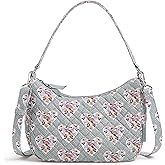 Vera Bradley womens Cotton Frannie Crescent Crossbody Purse