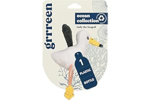 GRRREEN Cat Toys | Plush Toy Seagull Cat Toys for Indoor Cats | Eco Friendly Toy Made from Non Toxic Materials
