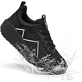 XUVUVJU Women's Lace-Up Non-Slip Kitchen Work Shoes Oil & Water Resistant Chef Shoe Fashion Lightweight Sneakers Suitable for Restaurant Kitchen & Nursing Crews