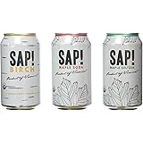 Sap! Shark Tank Special – Mixed Sampler Pack of 12- Limited Quantity - USDA Organic Gluten Free Non-GMO - Delicious alternative with low calories - low glycemic and contains electrolytes