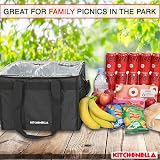 Kitchenella 40 Litre Thermal Delivery Bag 38x38x32cm Insulated view 5