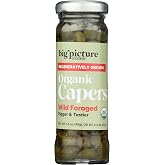 Big Picture Foods, Capers Wild Foraged Organic, 3.5 Ounce
