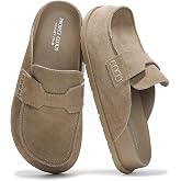 Project Cloud 100% Genuine Leather Slip-On Womens Clogs Mules for Women | Plush &amp; Soft Insole with Arch Support for Comfort; Slip-On Mules &amp; Clogs for Women Footwear; Water Resistant Women Shoes