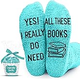 Book Lovers Gifts, Funny Reading Socks for Book Lovers, Cute Gifts for Readers Women, Ideal gifts Socks For Reader