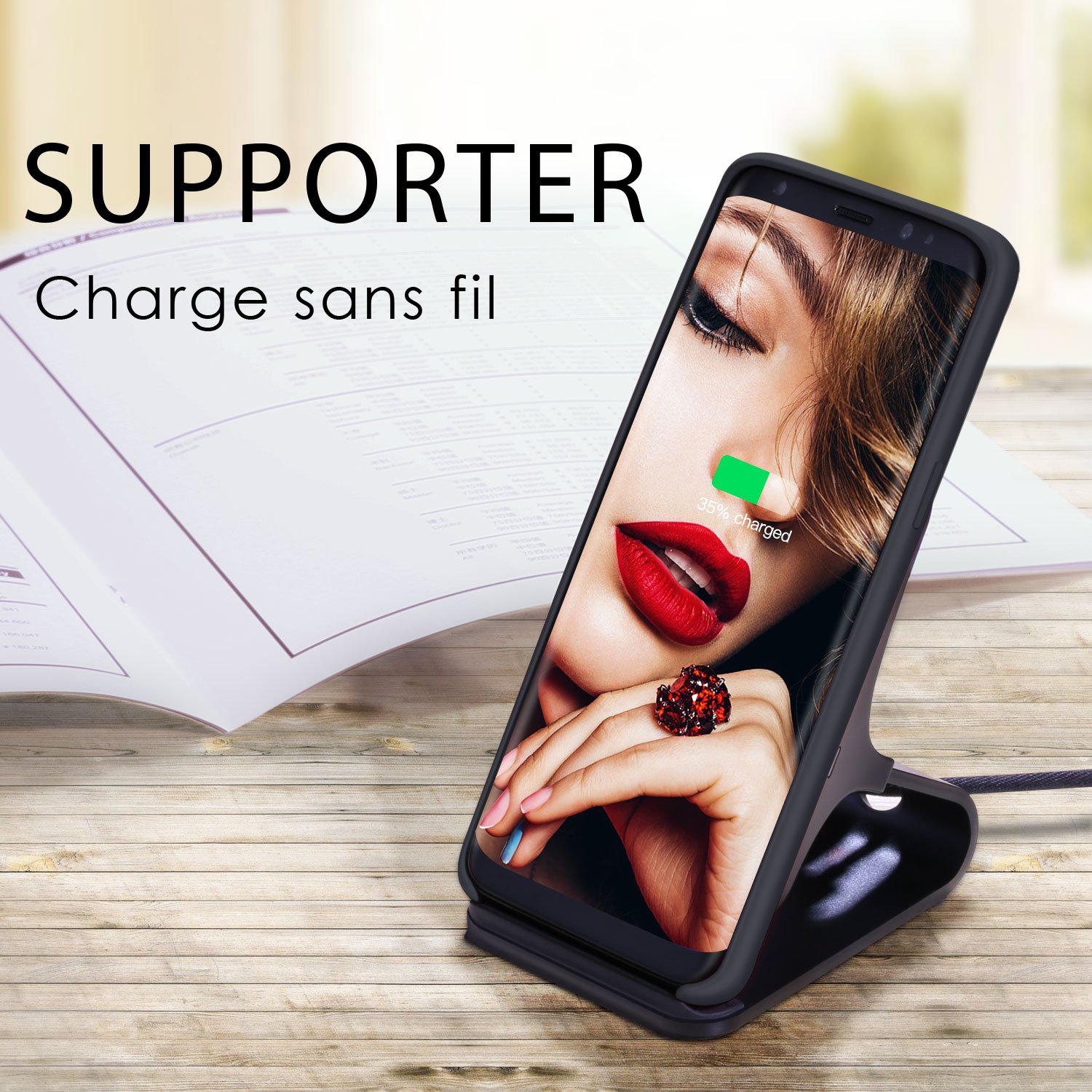 Coque Samsung Galaxy S9 , JASBON Coque Silicone Liquide Anti-rayure Housse Protection Silicone Anti-patinage Gel Case pour Samsung Galaxy S9 – Noir