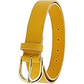 FASHIONGEN - Women's belt in vegetable-tanned bull leather, 3 cm wide, RIVOLI
