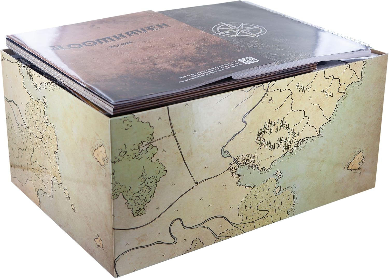 Feldherr foam set compatible with Gloomhaven - board game box, Black - Image 4