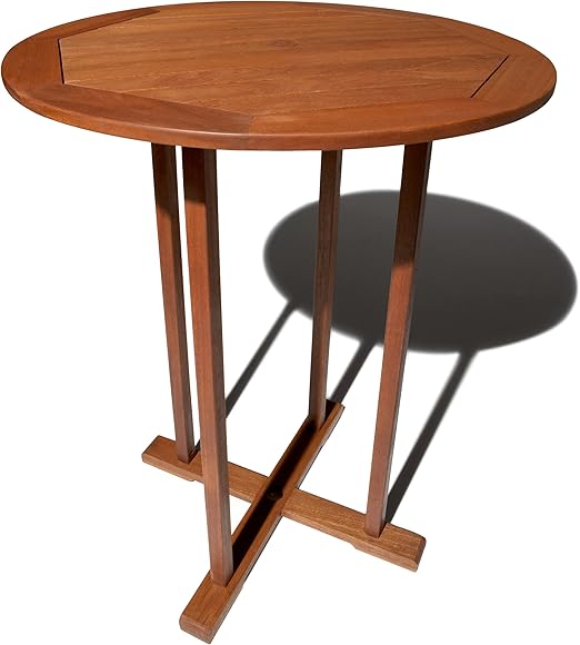 Strathwood Bradford Runder Bartisch aus wetterfestem Hartholz