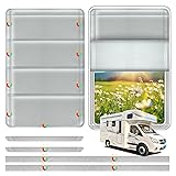 RV Door Window Shade Cover - Magnetic RV Blackout