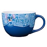Silver Buffalo Lilo and Stitch Wavy Style Ceramic