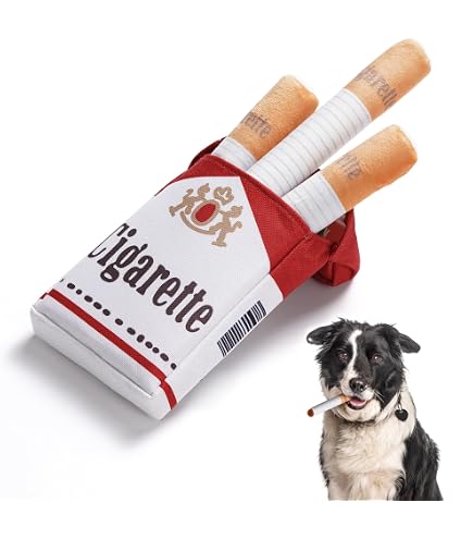 pack of cigarettes dog toy cigarette marlboro Cigarette Dog Toy Marlboro, Dog Toy Cigarette Pack, Dog Cigarette Toy, Interactive GET LIT WITH YOUR PUPS Play with your furry friends and enjoy a chill Cigarette Pack Plush Dog Toy