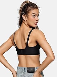 OEAK Womens Deep V Bras Wireless Comfortable Bra