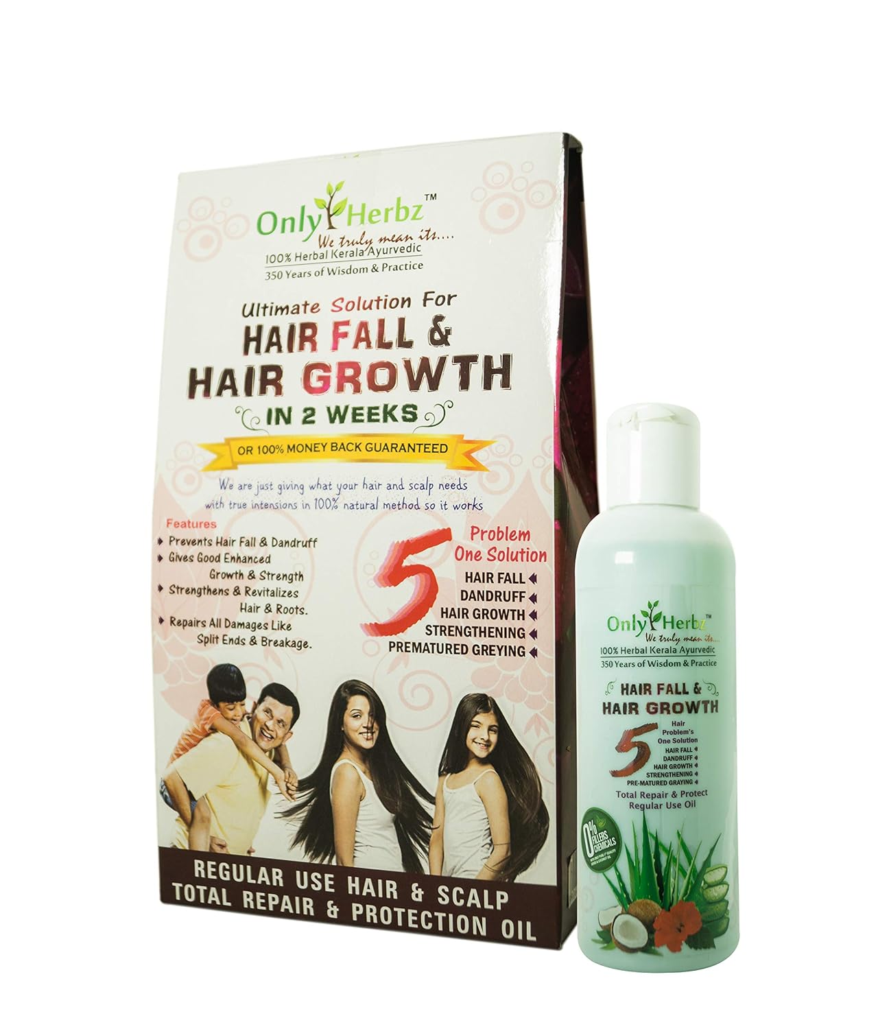 Buy Only Herbz Ultimate Solution For Hair Fall And Hair Growth Oil