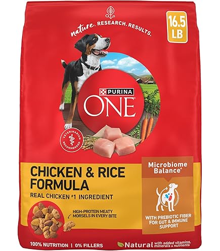 Amazon.com: Purina ONE Chicken and Rice Formula Natural Dog Food