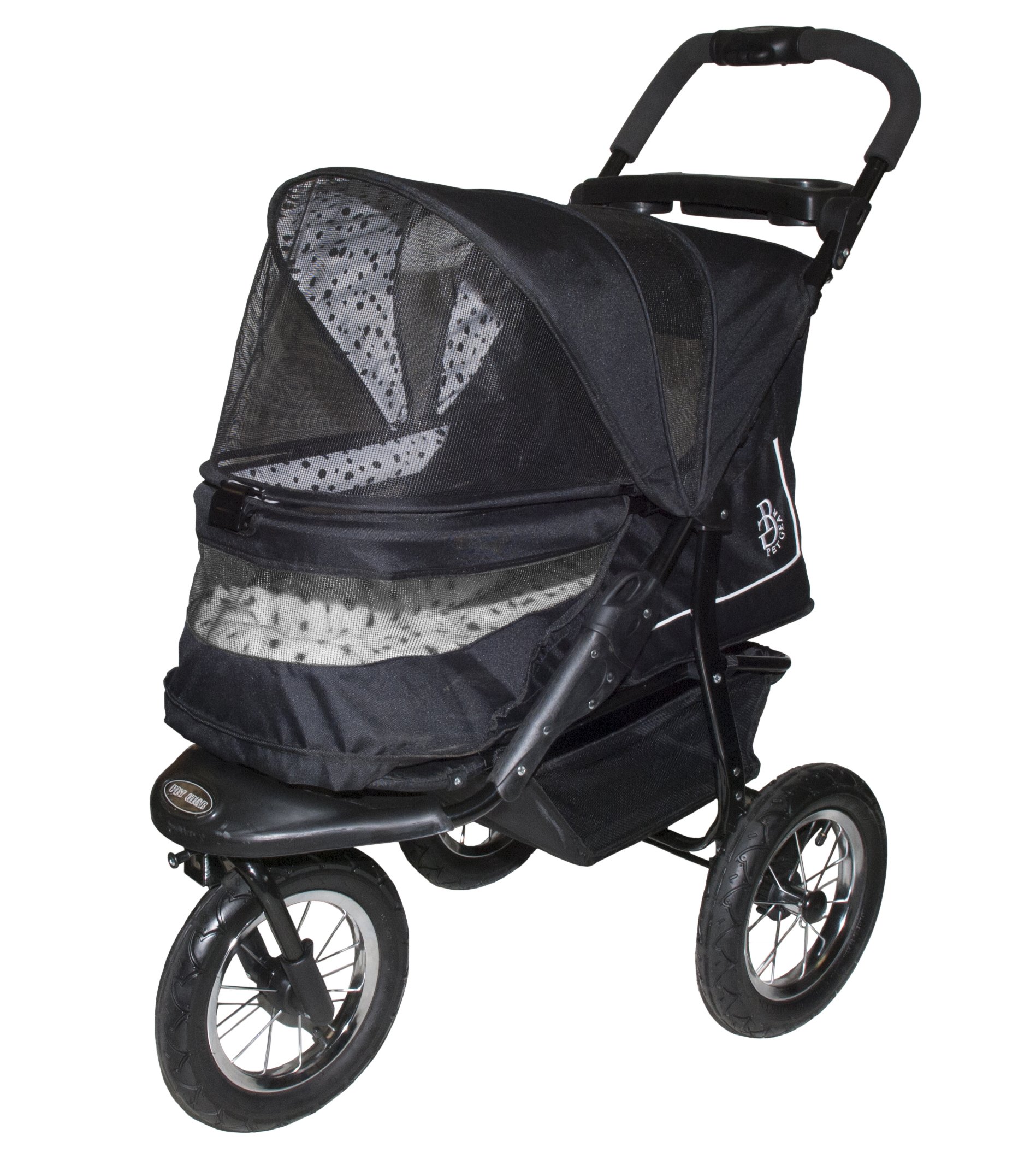 Pet Gear NoZip NV Pet Stroller for Cats/Dogs, Zipperless Entry, Easy