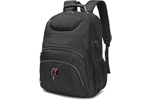 Laptop Backpacks for Men Women Waterproof, Anti Theft, TSA, USB Compartments Students Business Travel