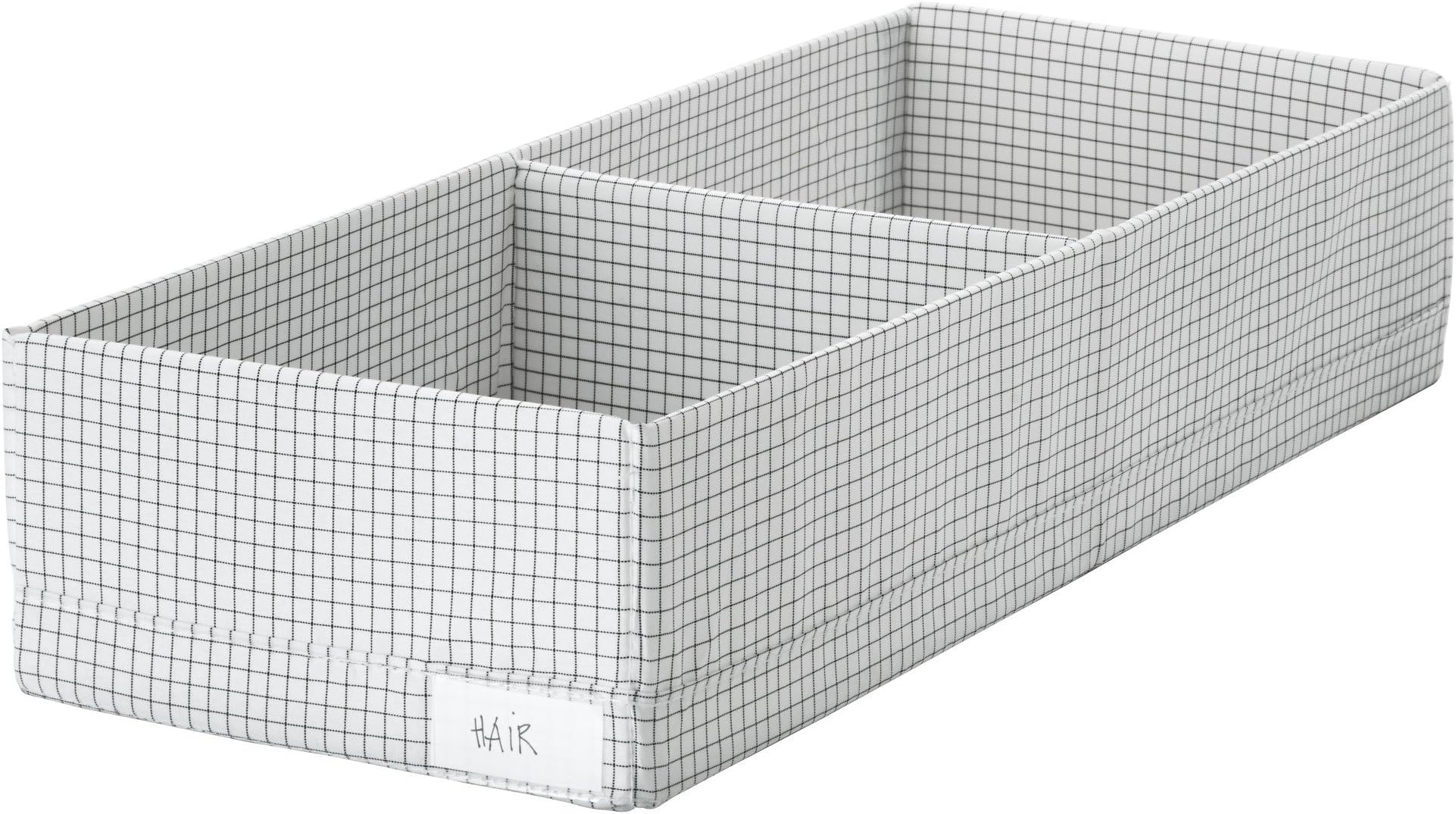 MBI Box with compartments White/grey, Assembled size: Width: 34 cm, Depth: 51 cm, Height: 18 cm