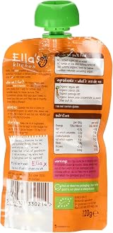 Ella's Kitchen Organic Carrots Apples Parsnips 120g 4 Months view 2
